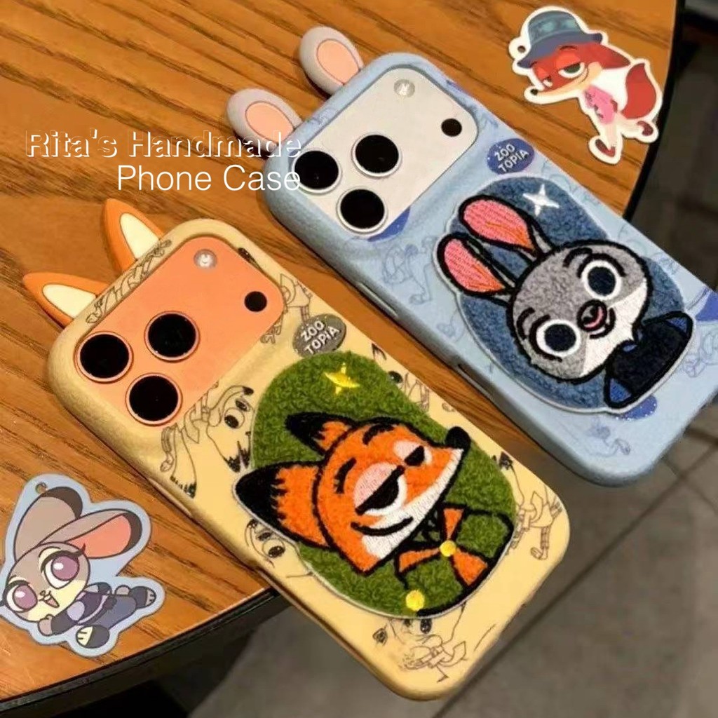 เย็บปักถักร้อย Patch Judy Nick เหมาะสําหรับ Apple 17/16 รูปที่ 2