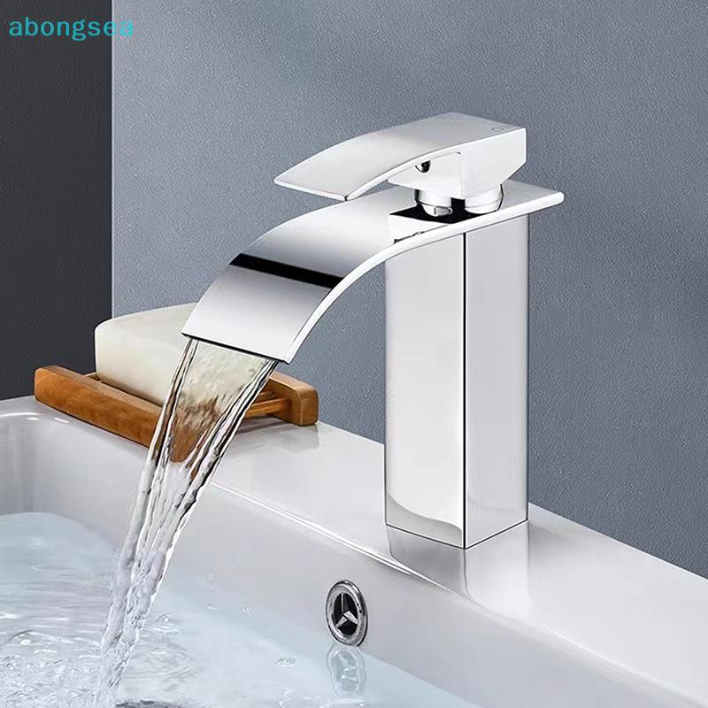 Abongsea ก๊อกน้ําพร้อมท่อสําหรับห้องน้ํา Lababo – Matte Sink Faucet ก๊อกผสมร้อนเย็นสําหรับอ่างล้างหน้า