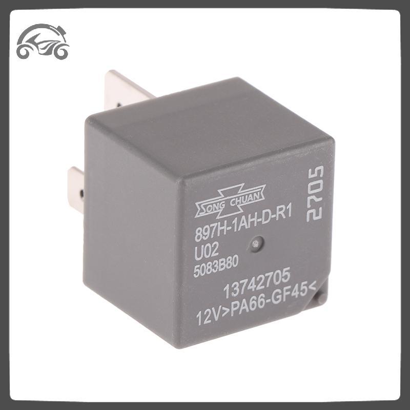 [8C11] 1 ชิ้น 4 ขา 12 โวลต์สําหรับ Matsukawa 2705 รีเลย์ยานยนต์ 897H-1AH-D-R1 U02 สําหรับรีเลย์ Buic