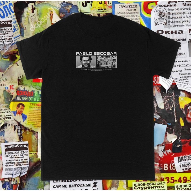 เสื้อยืด CODPABLO ESCOBAR - KING CARTEL - เสื้อยืด PABLO ESCOBAR - เสื้อยืด