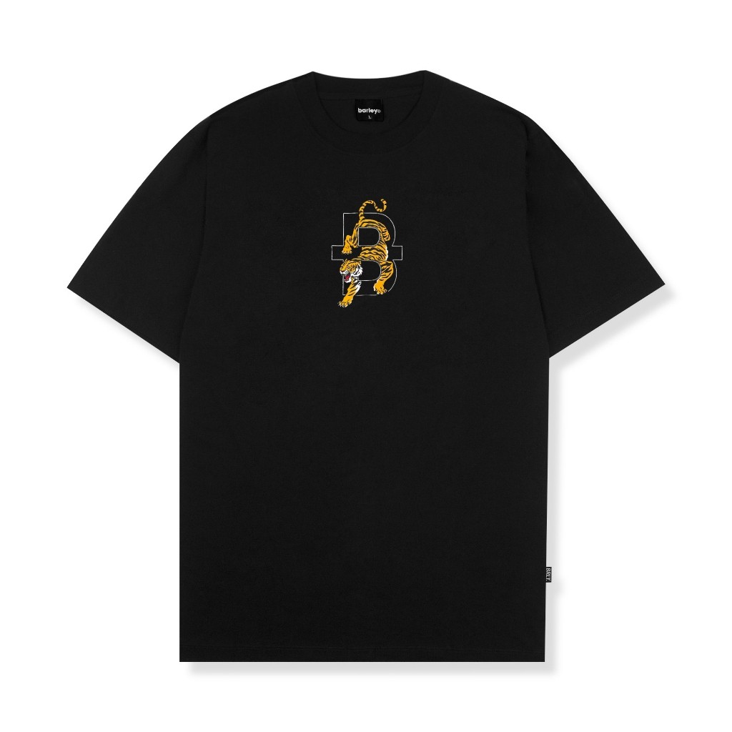 เสื้อยืดกองข้าวบาร์เลย์ Logel Black