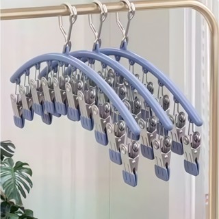 ที่หนีบถุงเท้าสแตนเลส แบบหลายหนีบ กันลื่น กันลม เหมาะสำหรับแ…