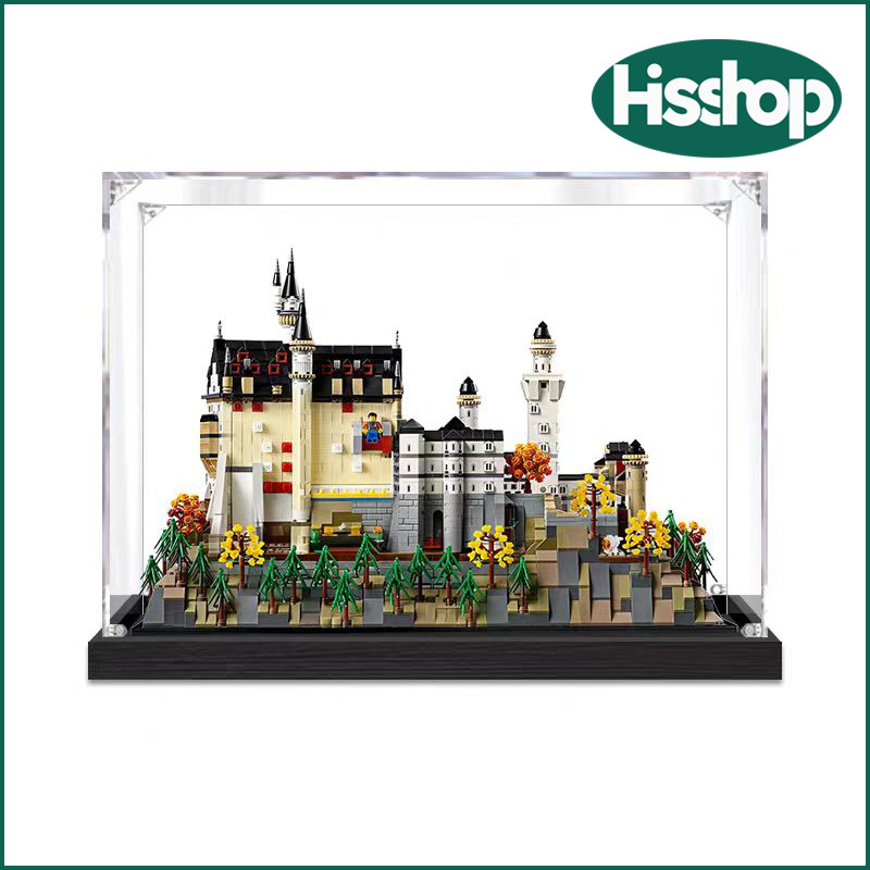 กล่องแสดงอะคริลิคเคส 50*25*35ซม 21063 Neuschwanstein Castle ตู้ใส่โมเดล