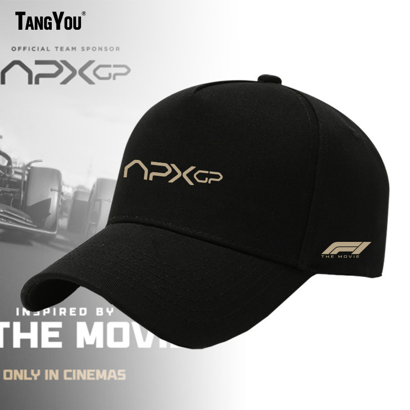 หมวก/ F1 Hurricane APXGP Films Peripheral Team Brand เบสบอลหมวกที่กําหนดเอง Hardtop Peak หมวกฤดูร้อน