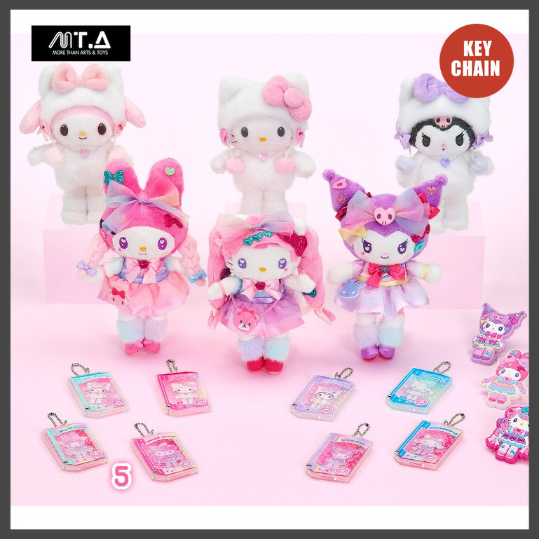 พร้อมส่ง🇹🇭 MTA. Sanrio Japan Limited Pink Hello Kitty Melody Keychain พวงกุญแจ Pendant