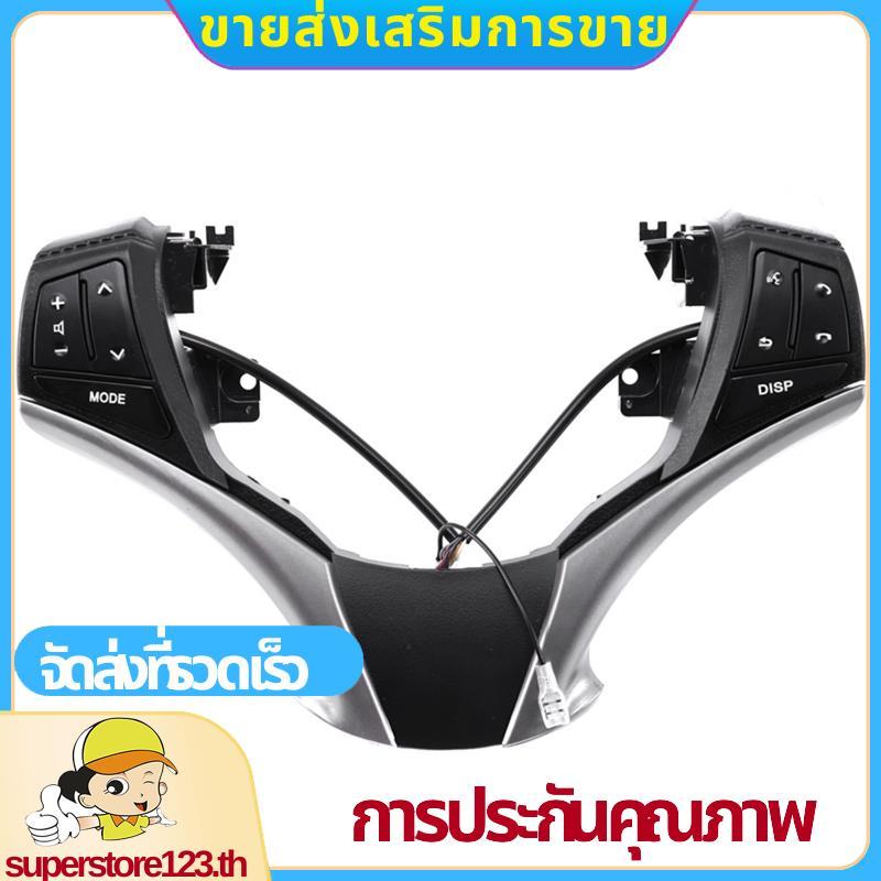 สวิตช์ควบคุมเสียง 84250-0D120 84250-0D120-E0 พวงมาลัยมัลติฟังก์ชั่นเหมาะสําหรับ 2013-2016 10 Key .su