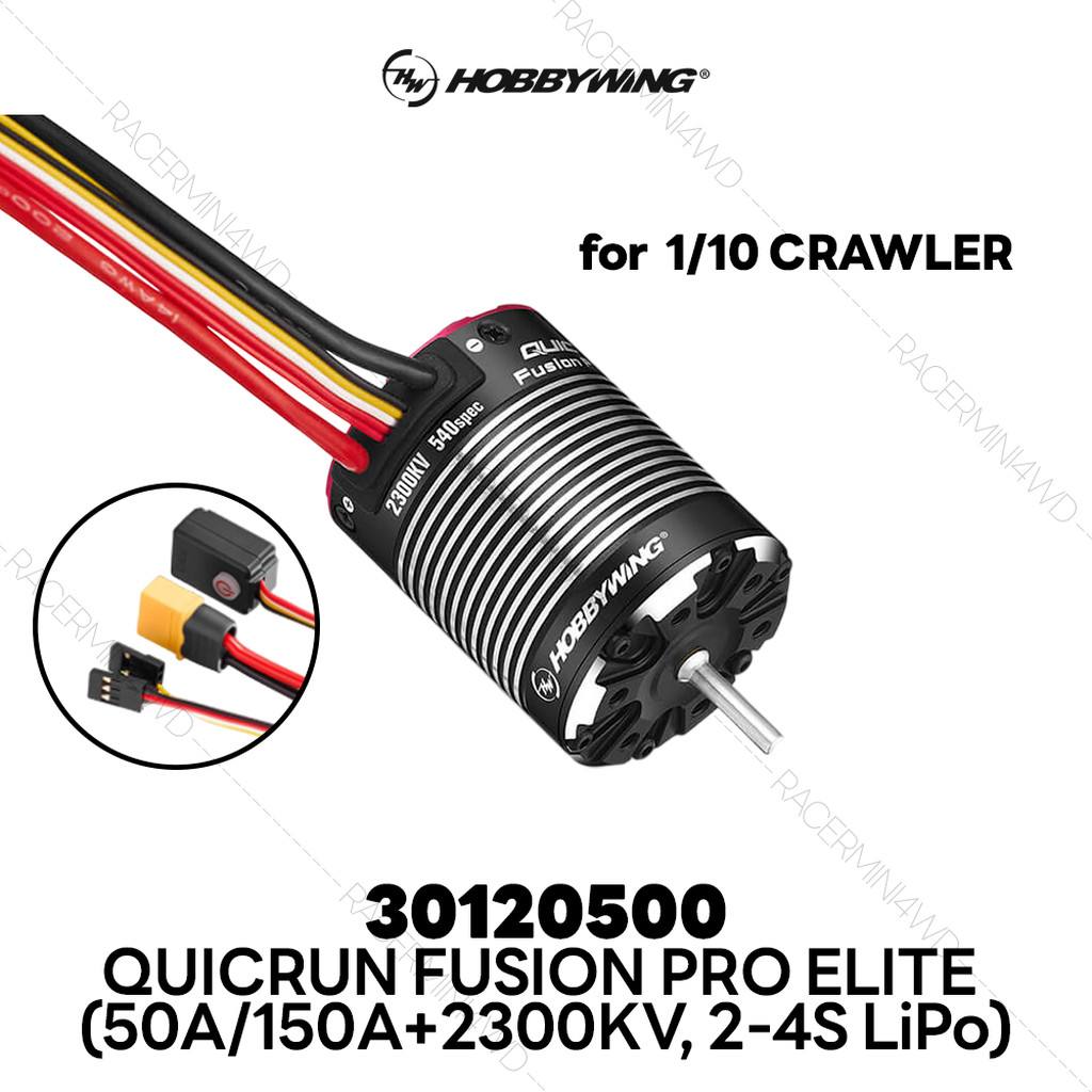 Hobbywing QuicRun Fusion Pro Elite (50A/150A, 2300KV, 2-4S LiPo)