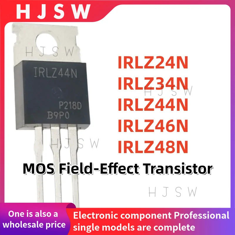 5PCS IRLZ24N IRLZ34N IRLZ44N IRLZ46N IRLZ48N IRLZ24 IRLZ34 IRLZ44 IRLZ46 IRLZ48 IRLZ44NPBF PBF TO-22