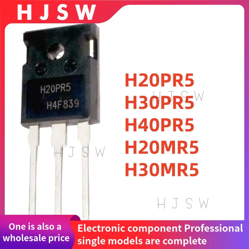 5PCS H20PR5 H30PR5 H40PR5 H30MR5 H20MR5 TO-247 IGBT โมดูลสําหรับ High-Power Induction