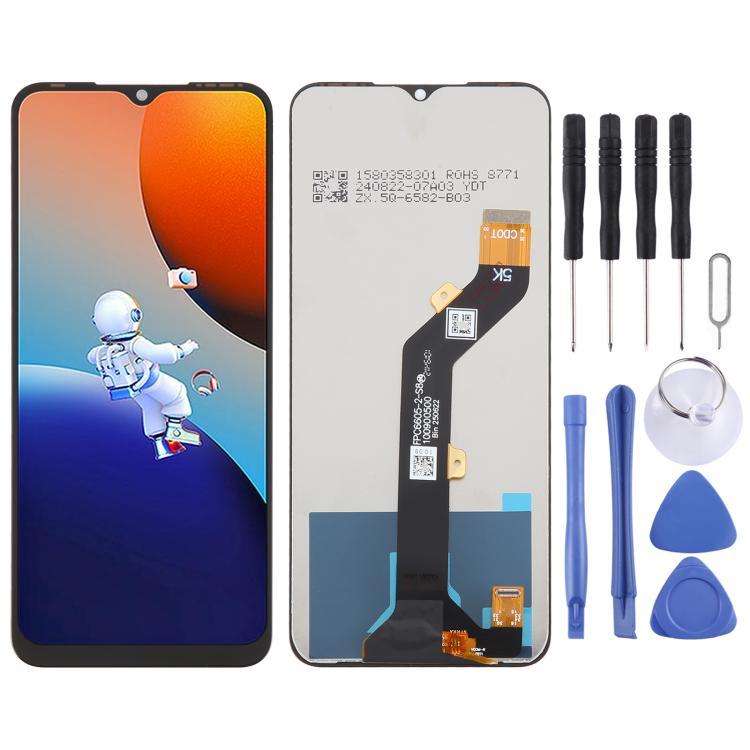 OEM หน้าจอ LCD สําหรับ Tecno Spark 9 KG5p / Spark 9T KH6 พร้อม Digitizer Full Assembly