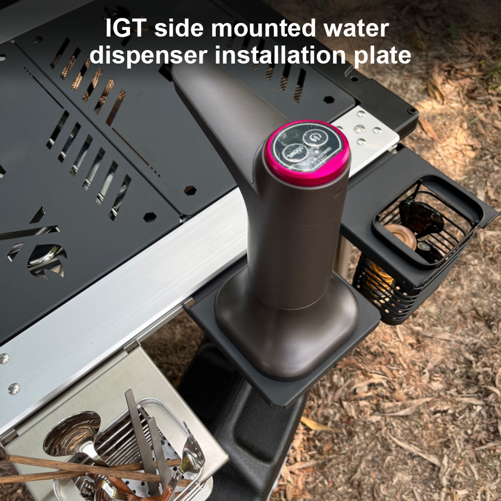 [Julia1.th] IGT Table Unit Plate Carbon Steel Camping IGT Table Board ปั๊มน้ําไฟฟ้า Mount Board สําห
