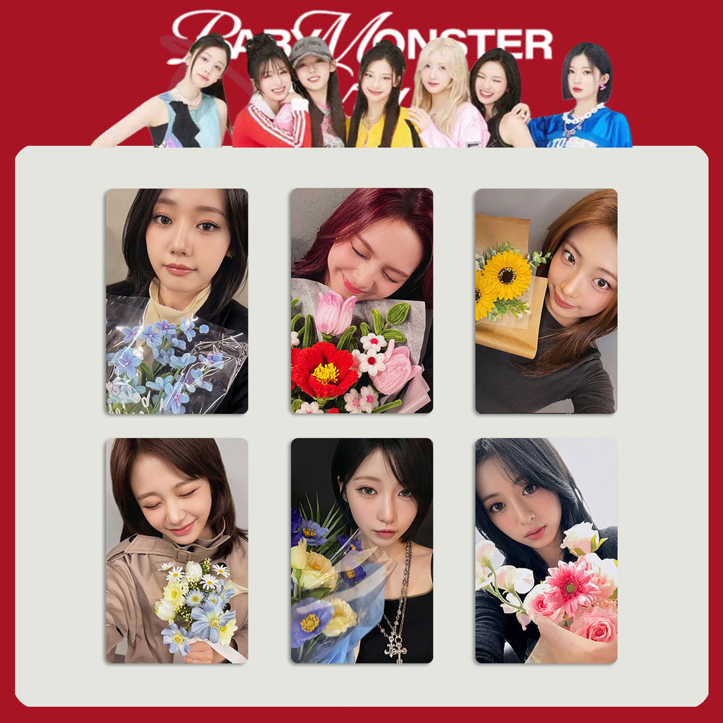 5-6pcs BM CHOOM AHYEON ASA HEADLINER 2ND ANNIVERSARY Lomo การ์ด MESSAGE WALL EVENT ร้อนซอส WE GO UP 