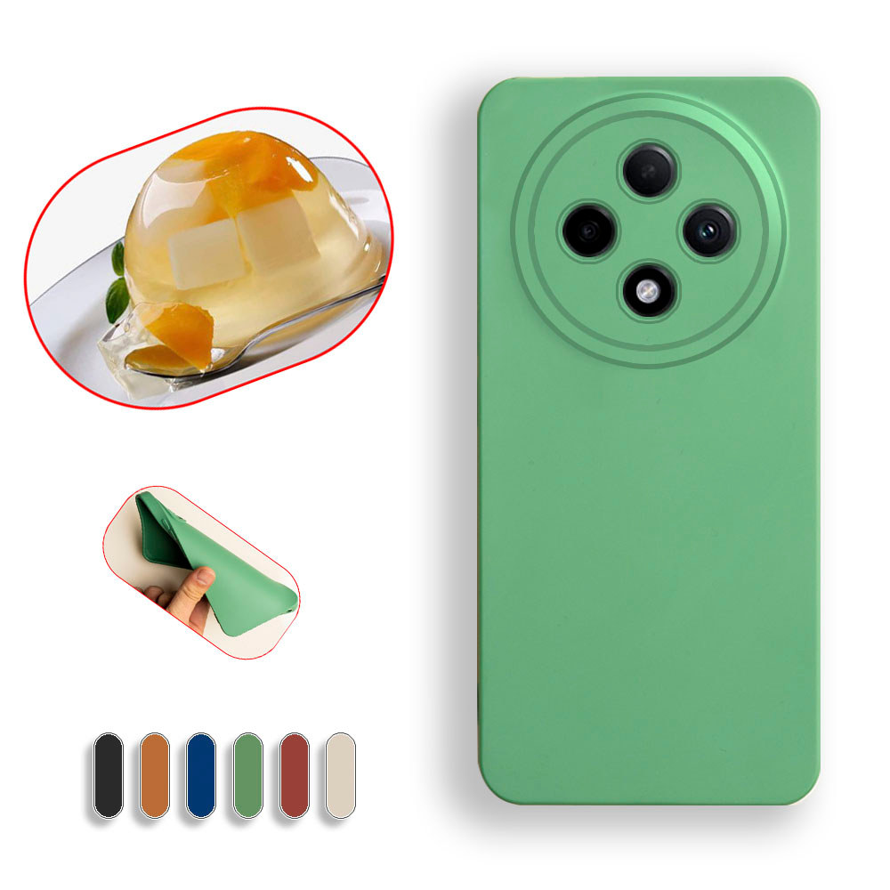 Liquid Jelly สําหรับOppo A3 Pro 5G CN F27 Pro + A3i Plus PJY110 PKA110 Skin-like Soft TPUซิลิโคนเจลย