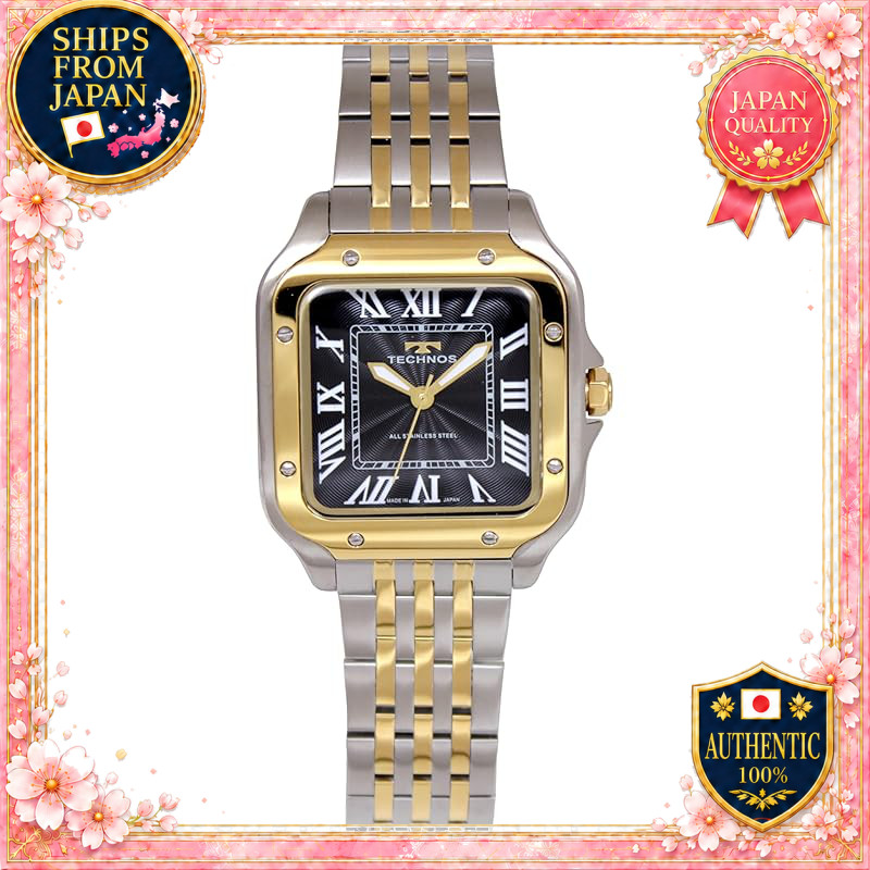 TECHNOS 100th  Model Watch Made in Japan T9C38TB