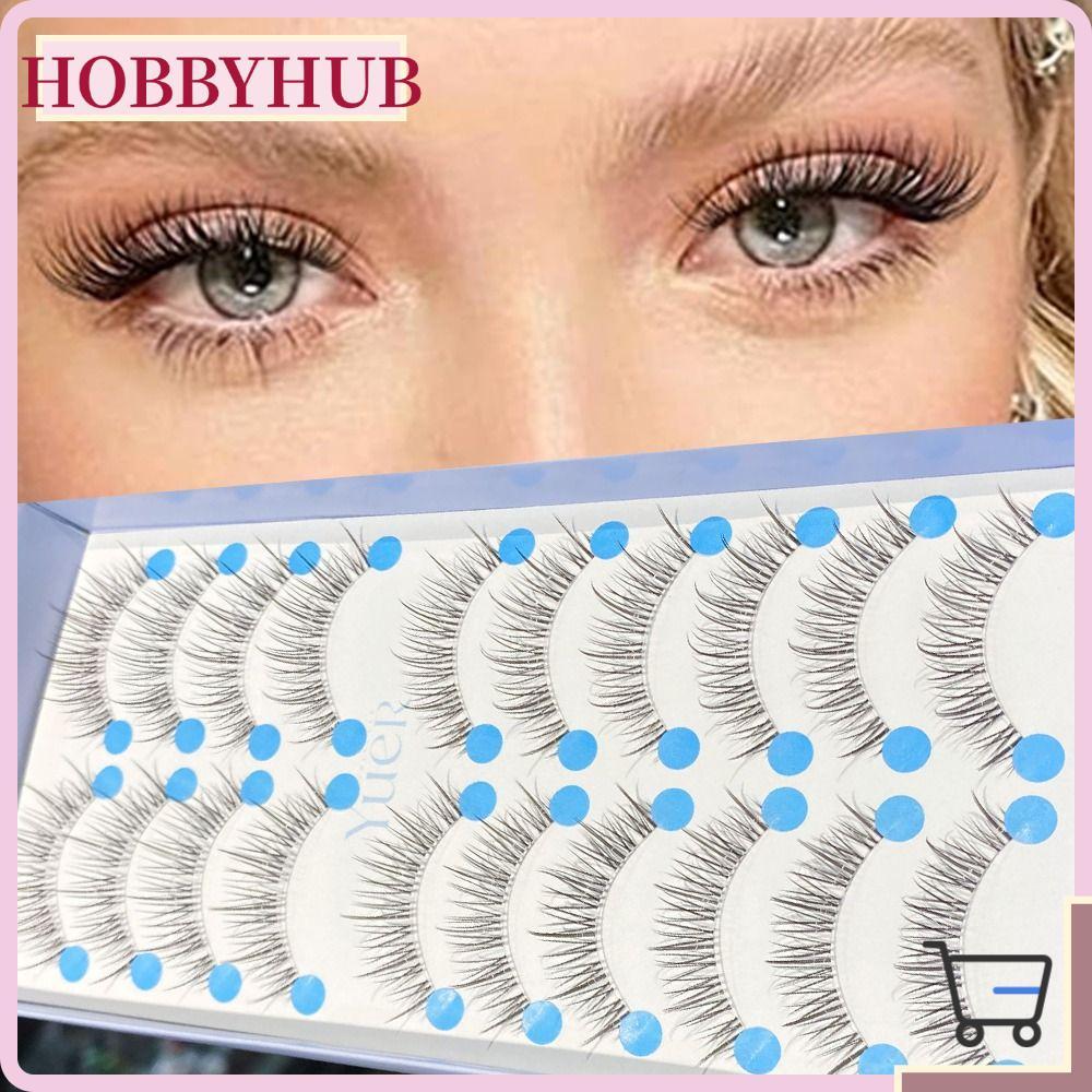 ขนตาปลอม, Faux Soft Mink Hair Wispy Eyelash Extension เครื่องมือ, ความงามของผู้หญิง Cruelty-free Fluffy Pure Handmade Eye แต่งหน้าผู้หญิง