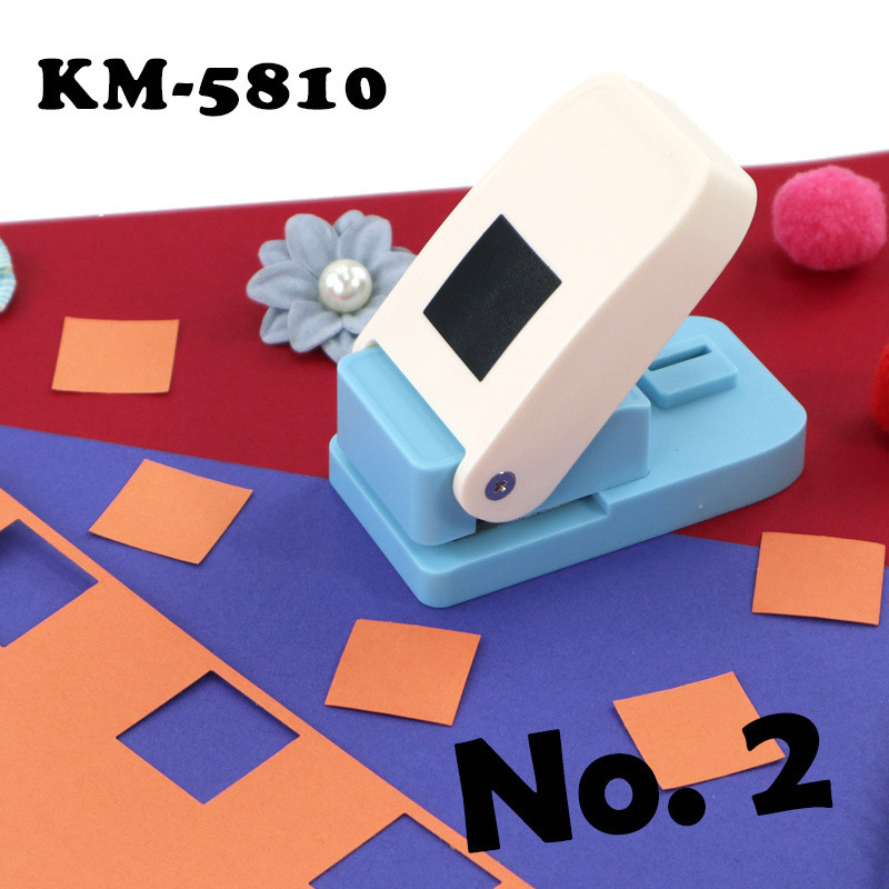 Square Embosser แสตมป์ Embosser กล้อง Punch คู่มือกระดาษ Square Embosser Hand Punch P4SG