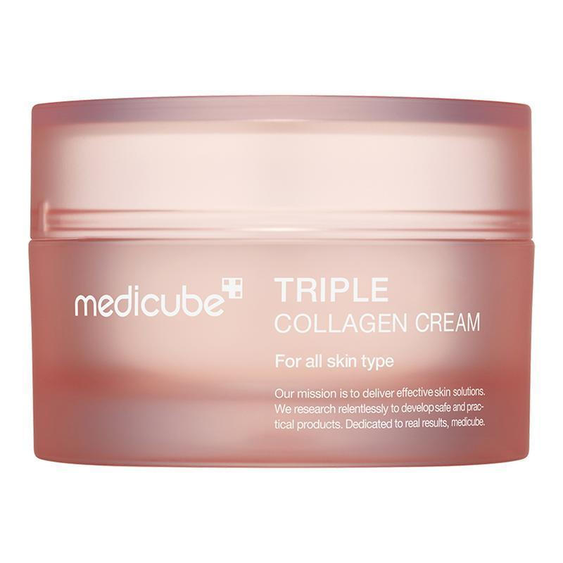 [medicube] Triple Collagen Cream (คอลลาเจน+ไฮยาลูรอนิค แอซิด+ไนอาซินาไมด์+เชียบัตเตอร์) l Hydrating 