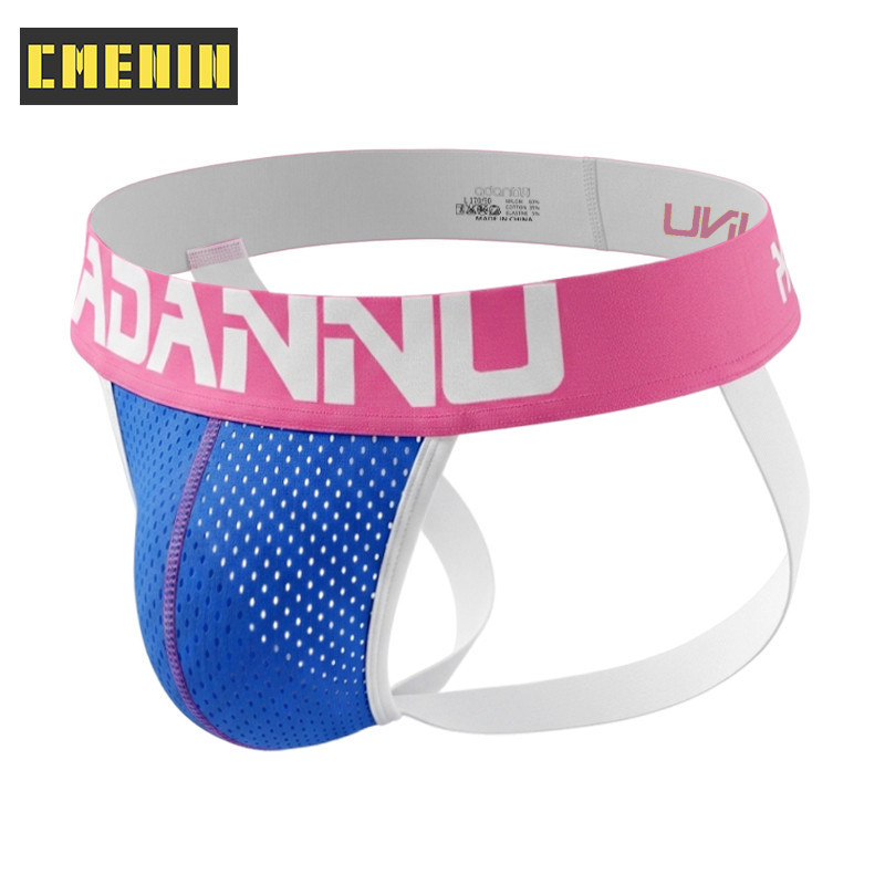 CMENIN (1 ชิ้น) ชุดชั้นในชาย Thong Mens Jockstrap คุณภาพสูง Thongs Jockstrap Men สบาย AD154