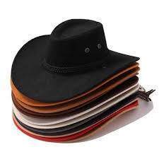TUMBOK.ID COOLEST UNISEX COWBOY HATS สําหรับผู้ชายและผู้หญิงพร้อมเชือก