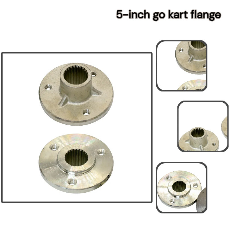 5 inch 23T Rear Wheel Hub 50mm*3 Stud For 110cc 168 200F Dune Go Kart ATV UTV Buggy Quad Bike Parts