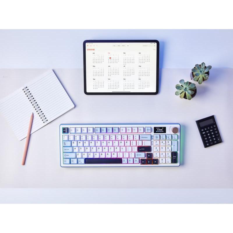 DEKAY V95 PRO / Lite Tri-Mode Mechanical keyboard Gasket Bluetooth wireless DK V95PRO คีย์บอร์ดไร้สา