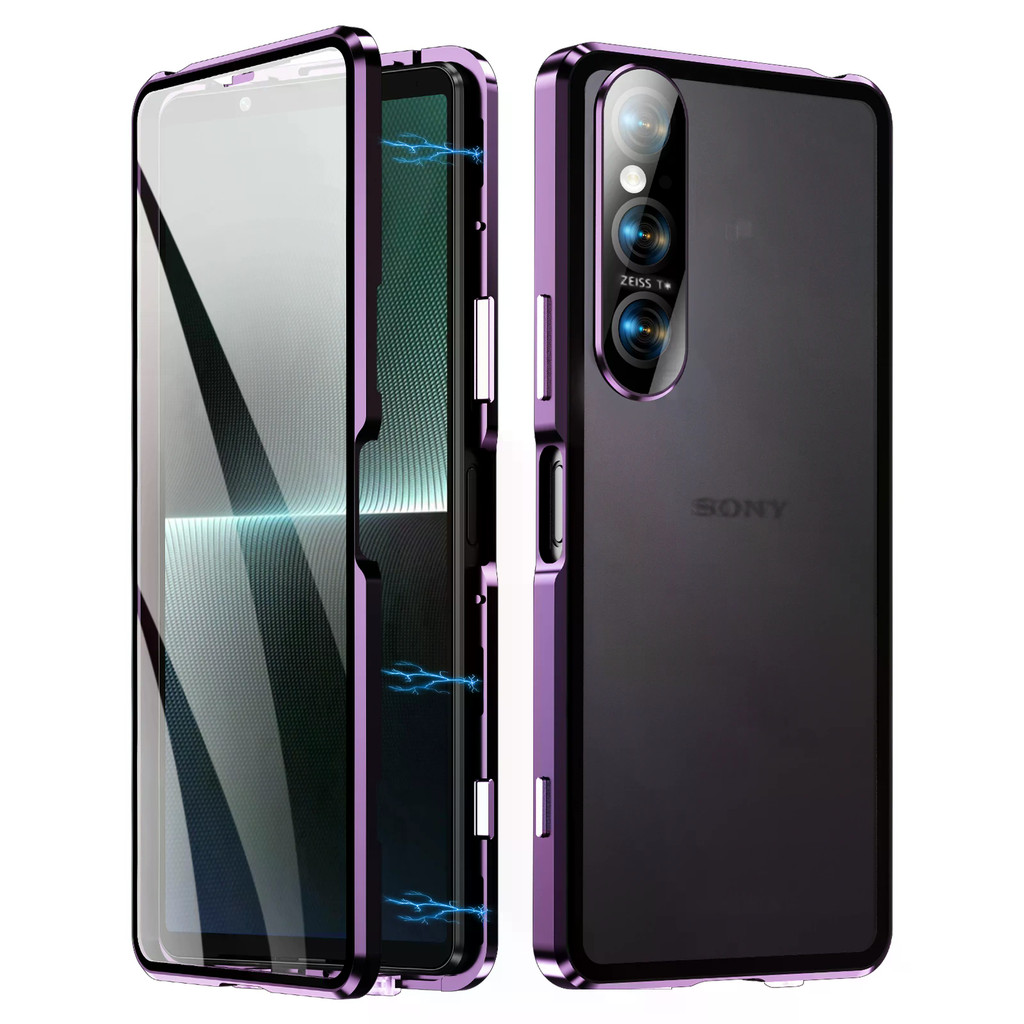 สําหรับ Sony Xperia 1 VI VII 10 VI VII เคสกระจกหรูหรา 360° ฝาครอบ HD สําหรับ Xperia 1 VI 1VI ฝาครอบแ