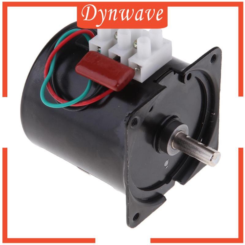 [Dynwave] 60ktyz มอเตอร์เกียร์ซิงโครนัส 220V 10r/min CW/CCW ควบคุม 50-60HZ