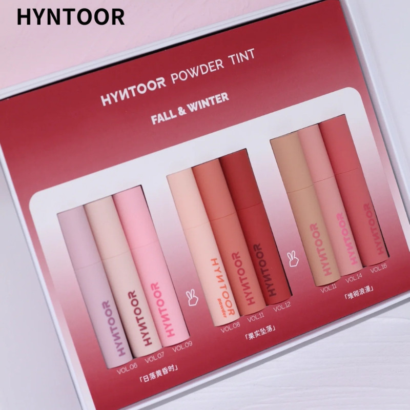 HYNTOOR # ลิปกลอส Black Rabbit Lip Glaze ลบ Dead Skin Fade Lip Lines Lip Oil Mirror Water Gloss 8PL4