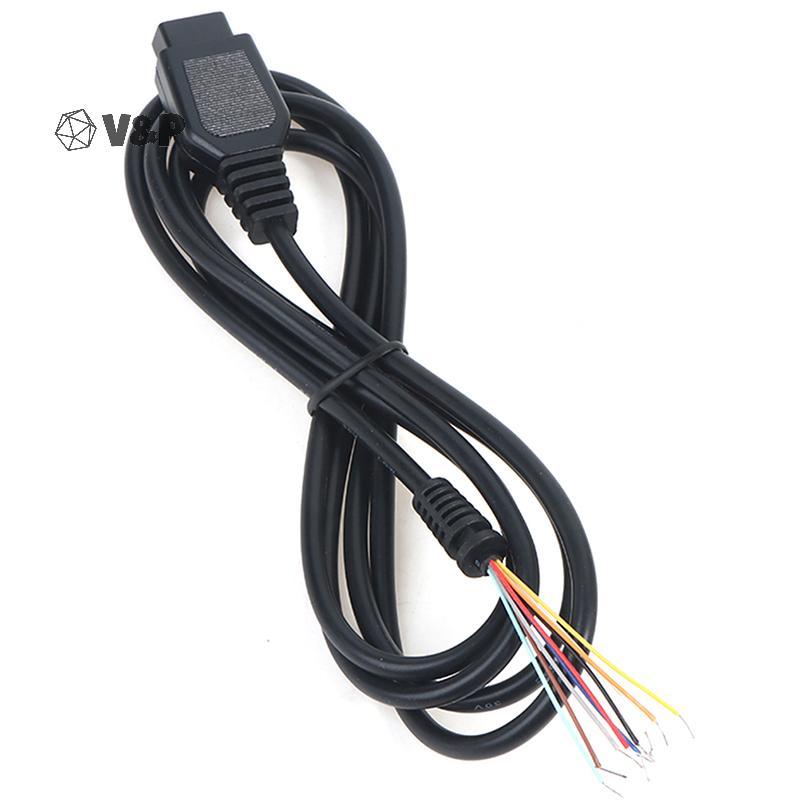 V & P 9 Pin 1.5M สายสําหรับ Sega Genesis 2 สําหรับ MD2 Controller Gamepad