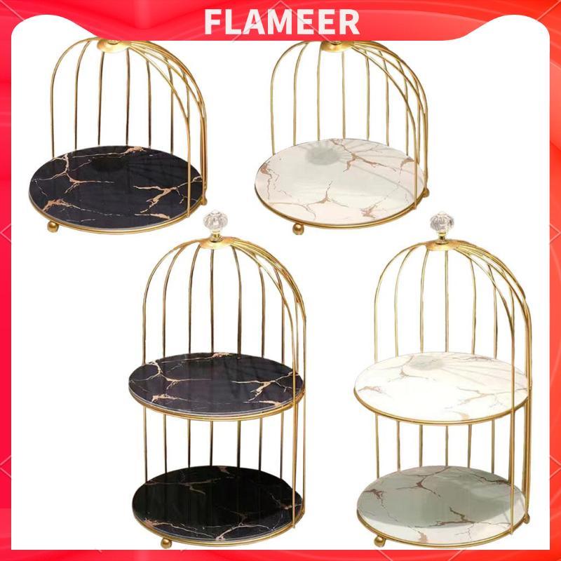 [Flameer] Nordic Makeup Organiser Cosmetic Perfumes Display Stand Shelf, Makeup