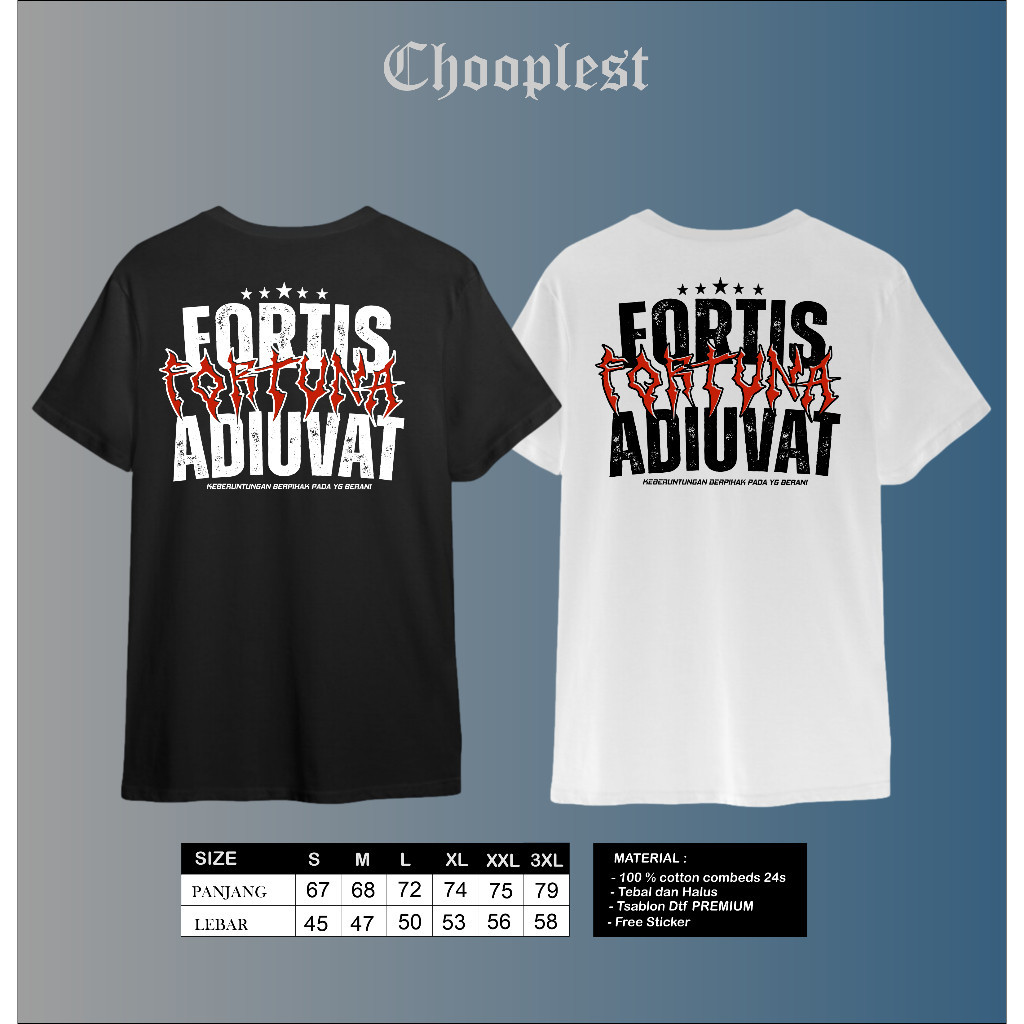 เสื้อยืด FORTIS Fortuna Adiuvat VB PE
