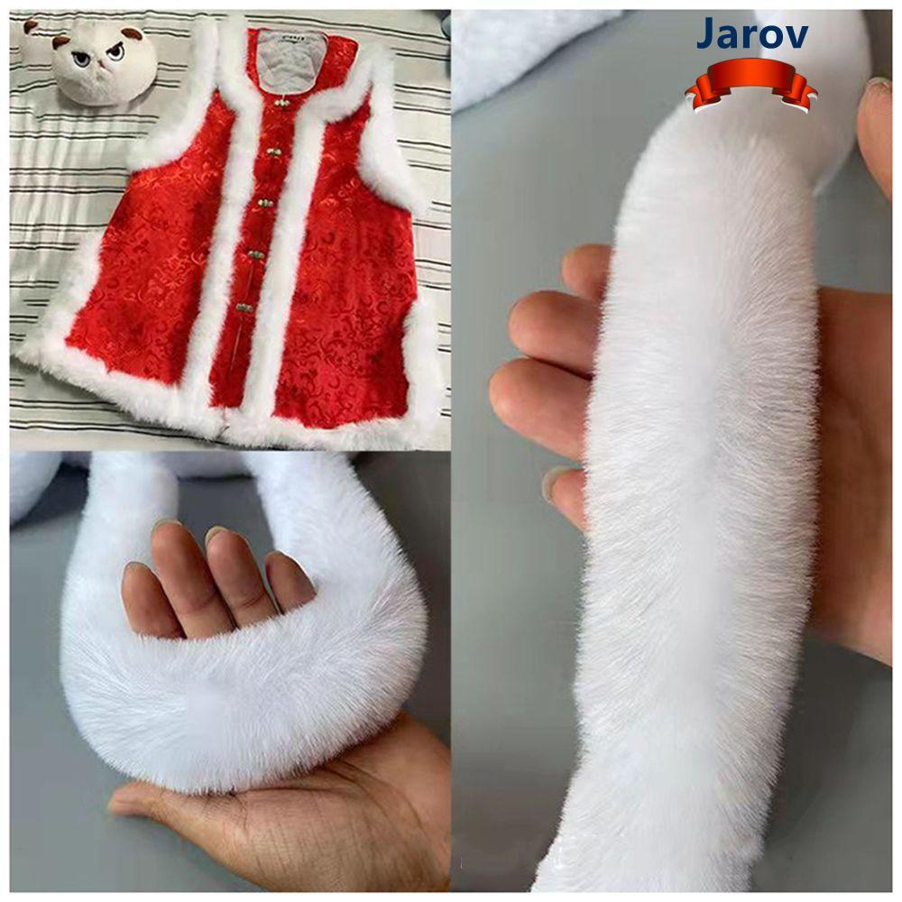 JAROV Furry Ribbon DIY Craft Trimming Ribbon เย็บ 100cm