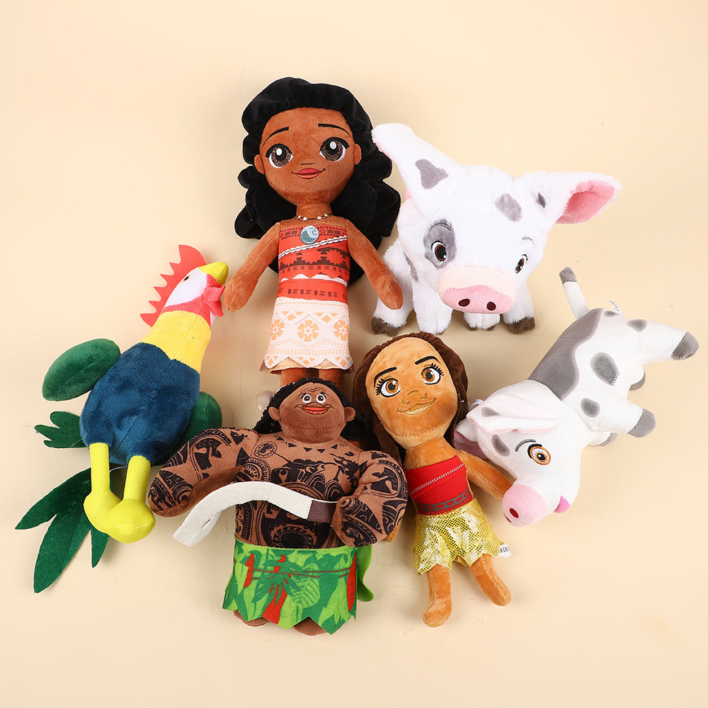 อะนิเมะน่ารัก moana moana ตุ๊กตาตุ๊กตาตุ๊กตาภาพยนตร์ Merchandise moana ของขวัญ 12.9