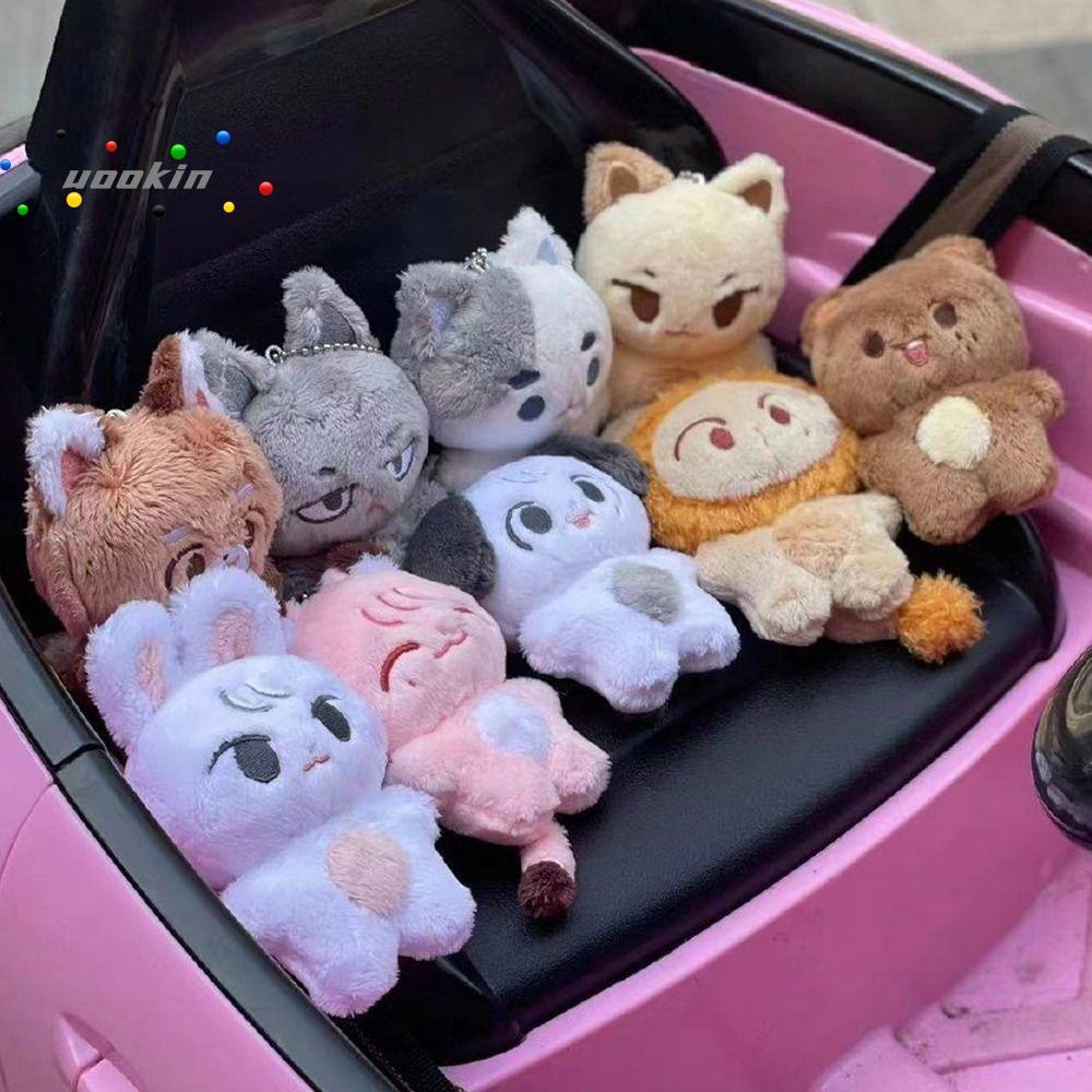 UOOKIN พวงกุญแจตุ๊กตาตุ๊กตา, HAECHAN JaeHyun ตุ๊กตาตุ๊กตา Fluffy ตุ๊กตา, แฟชั่นนุ่มน่ารัก Kpop NCT12