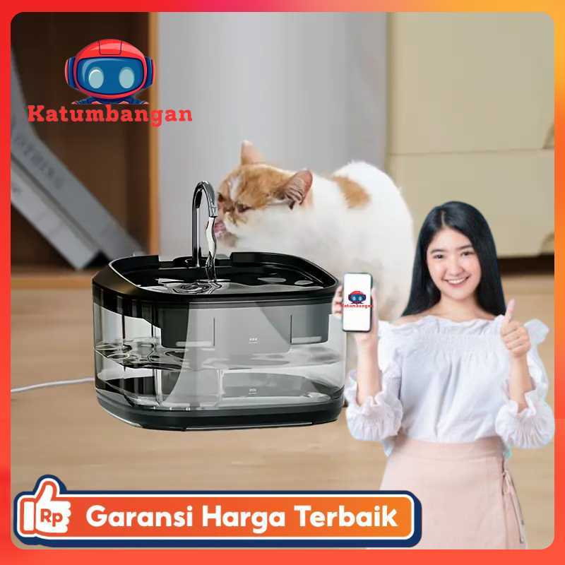 WOEPETS น้ําพุตู้น้ําสําหรับแมวและสุนัข 4.5L - FT500-03