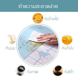 ผ้าปูโต๊ะPVCหนา กันน้ำ กันน้ำมัน กันเปื้อน 100%|ทำความสะอาดง่าย ทนร้อน ทนทาน|ลายสก๊อต สไตล์มินิมอล สำหรับตกแต่งโต๊ะอาหาร