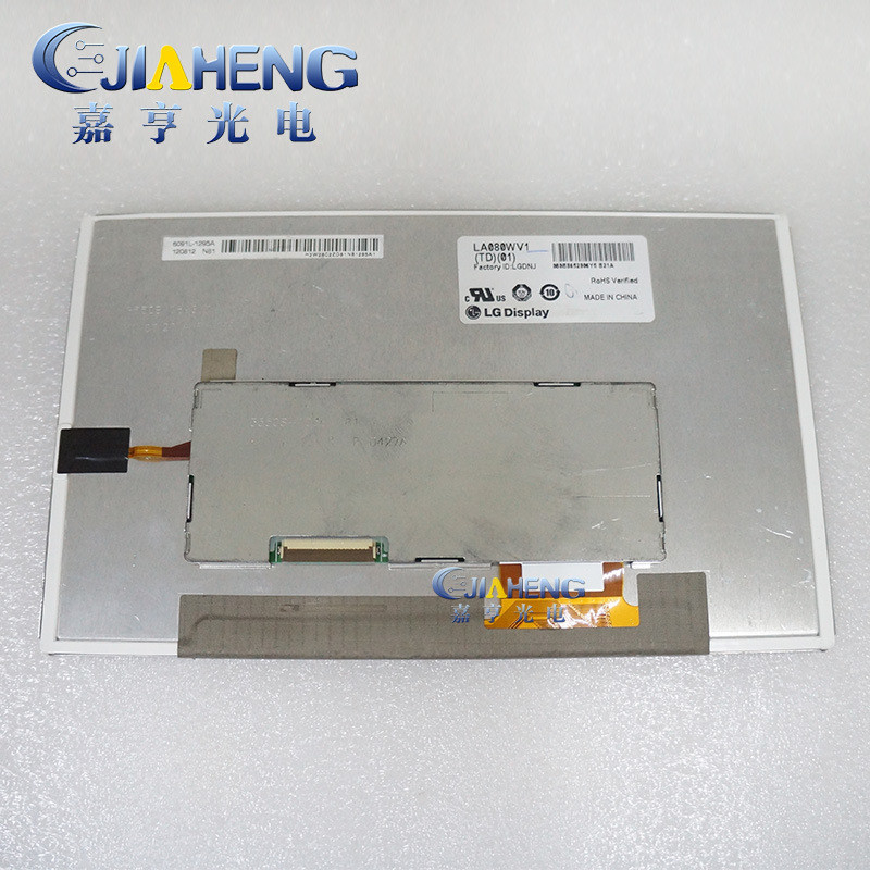 Original 27 ซม.หน้าจอด้านใน LA080WV1-TD01 LCDMercedes-Benz Benz 204 รถอุปกรณ์วิดีโอจอแสดงผล LCD คุณภ