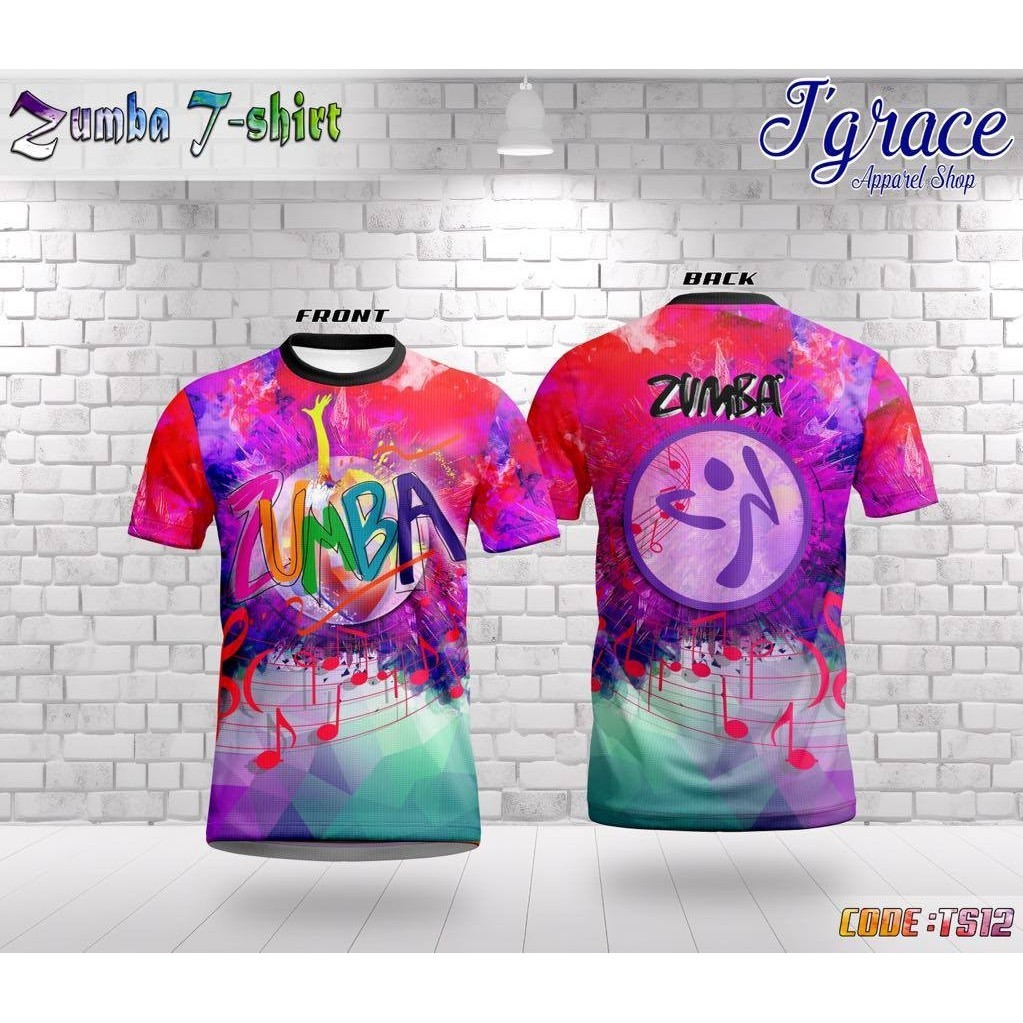 เต้นรํา Zumba ทีมเสื้อยืดลําลองแฟชั่นด้านบน Casual Zumba T เสื้อผู้หญิงคนรักสวยเสื้อยืดแขนสั้น O-คอ 