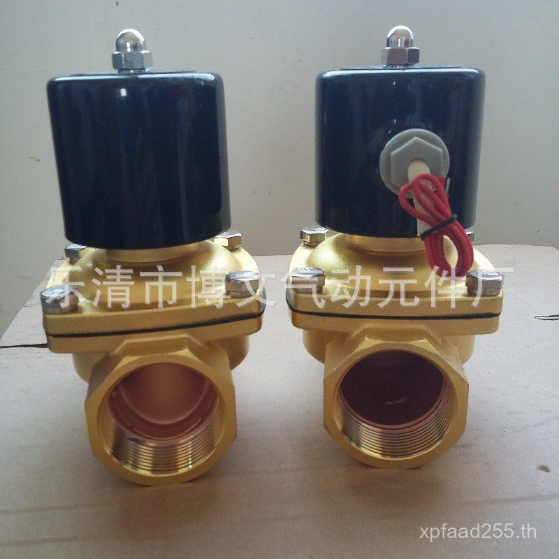 Solenoid วาล์ว 2W-160-15 ทองแดงท่อ Hydrophobic ปกติปิดวาล์ว DN152W160-154 จุด ZH3K