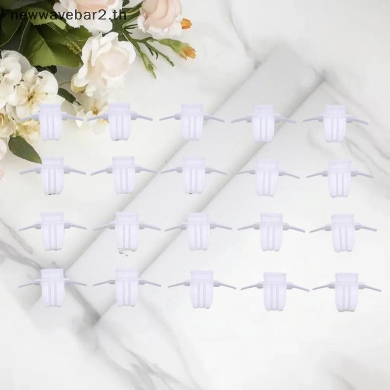 # waveba # 20PCS กระโปรงด้านข้าง Sill Moulding ฝาครอบล้อ Arch Flare Trim Moulding คลิปสําหรับ CR-V C