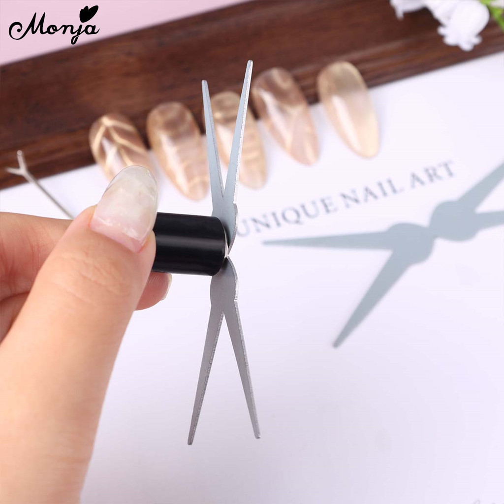 Monja Magnetic Nail Art Stick Rod ชุด Cat Eye UV เจลโปแลนด์ดูดชุด 3D เหล็กรอบลูกปัด Assistเครื่องมือ - รูปที่ 5