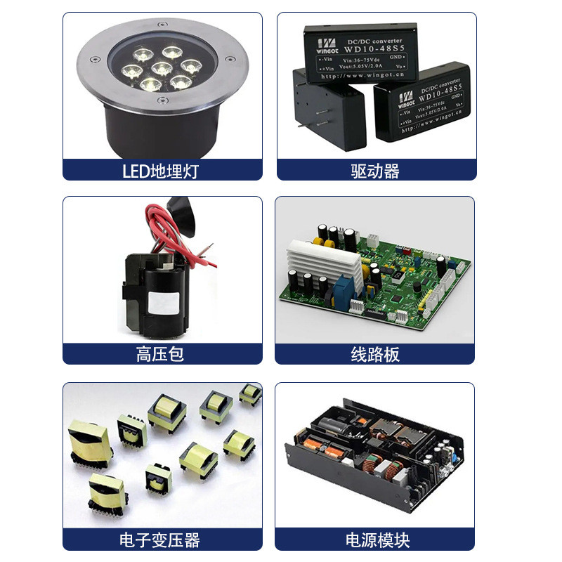 Dazexi Double Component Epoxy Resin Filling กาวสีขาวกาวแข็งสีดําไฟฟ้าแผงวงจรอิเล็กทรอนิกส์กาวกันน้ํา