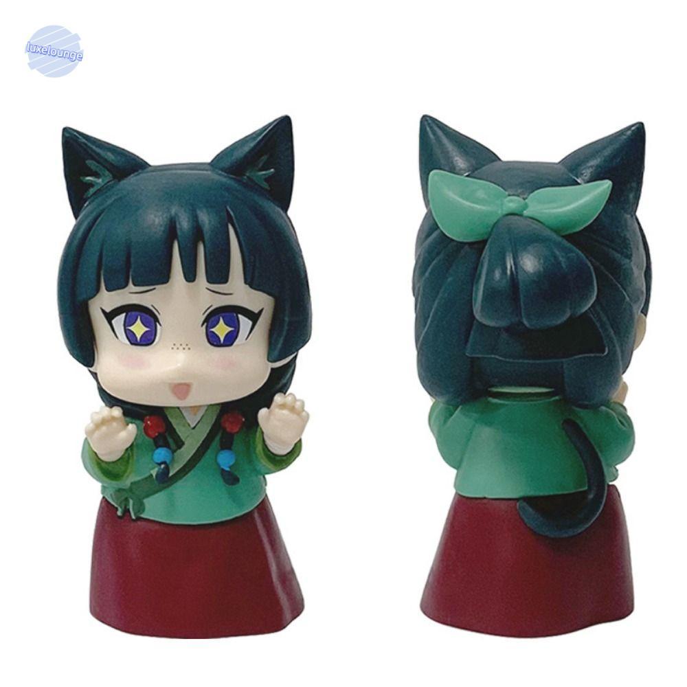 LUXELUNGE Maomao Action Figure, PVC Doll Anime Periphery The Apothecary Diaries Figure, ตกแต่งบ้านกา