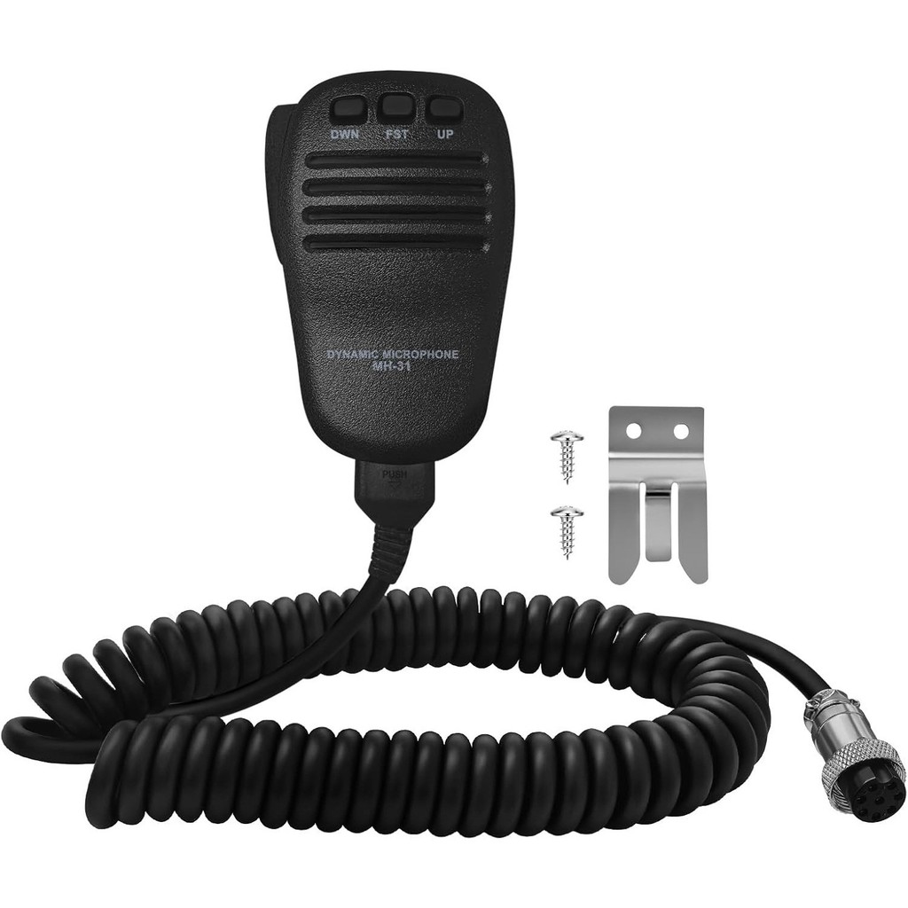 MH31B8 ไมโครโฟนมือถือสําหรับ Yaesu FT847 FT920 FT950 FT2000 DX5000 DX9000 FTDX1200 ลําโพงไมค์