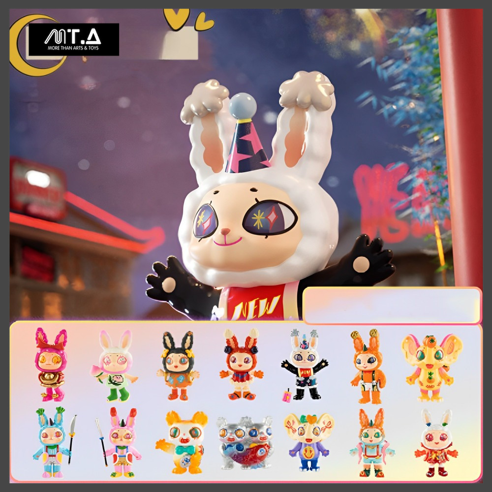 MORETHAN Arts&Toys   Agan-Yeaohua Rabty Year Series Blind Box  (Whole Set)