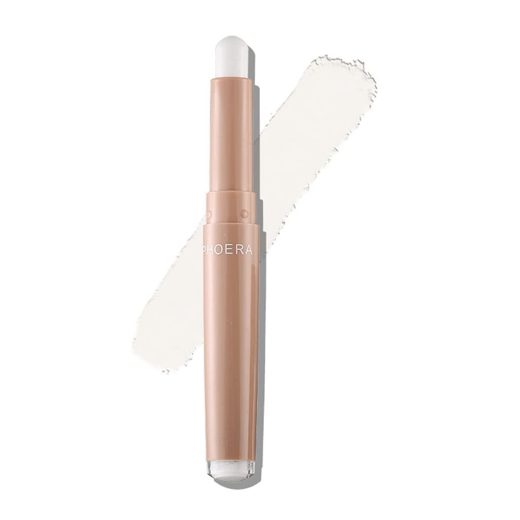 MEICOLY White Eye Shadow Stick - Matte Creamy Pencil Crayon Highlighter Eyeshadow, Milk Eye Brighten