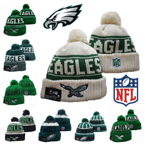 หมวกกันลม NFL Philadelphia Eagles สีเขียว