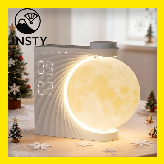 【Direct From Japan】 Indirect lighting Moonlight Alarm clock Alarm clock Nurse clock Nursing light Ni