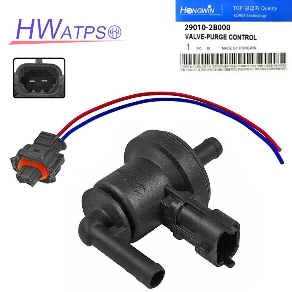EVAP Purge วาล์วสําหรับ Hyundai Accent i20 i30 Kia Rio K3 Soul 1.4L 1.6L G4FA G4FC OEM 29010-2B000 V