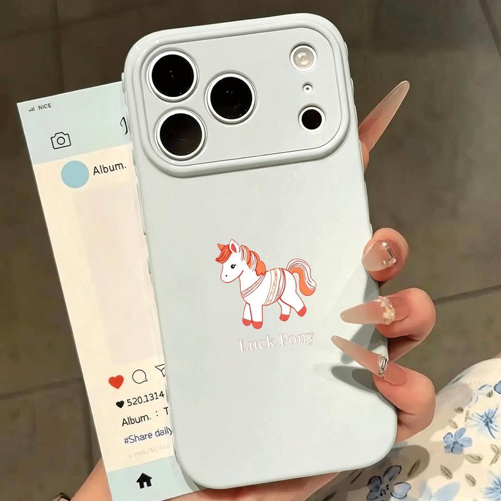 Horse For iPhone 1715 Case 16P New 1413 Soft Case 16 Cute XR Daily